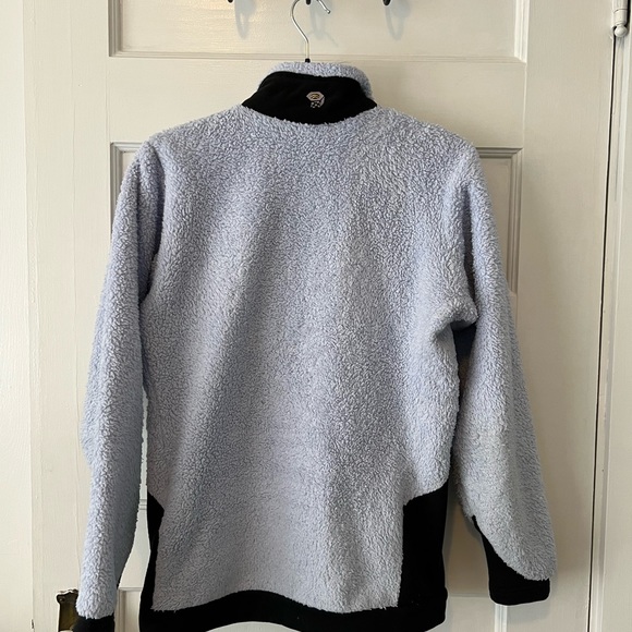 Mountain Hardwear Fleece Jacket Lavender/Arctic Blue Color - Picture 7 of 9